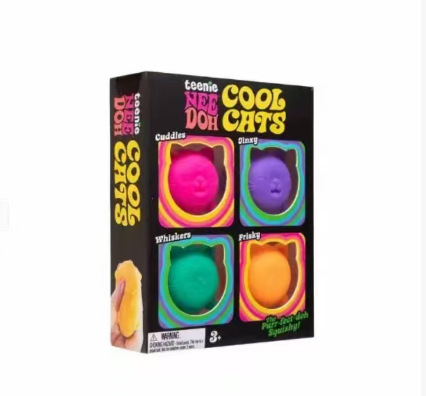 Electronics Gadgets Bag - 2026 NeeDoh Teenie Cool Cats 3