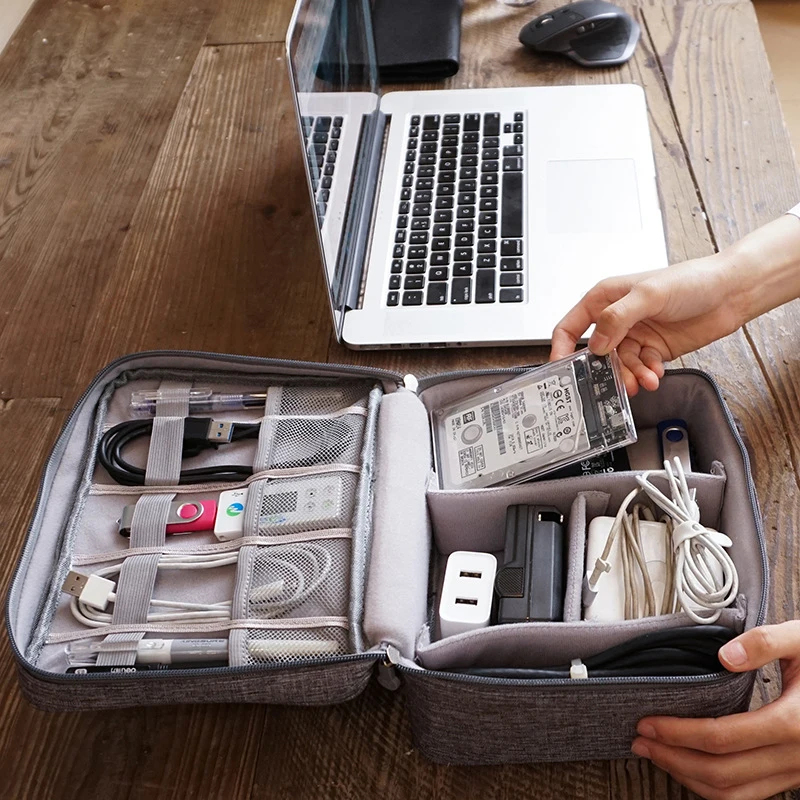 Portable Waterproof Travel Ele - مراجعة Electronics Gadgets Bag وسعره