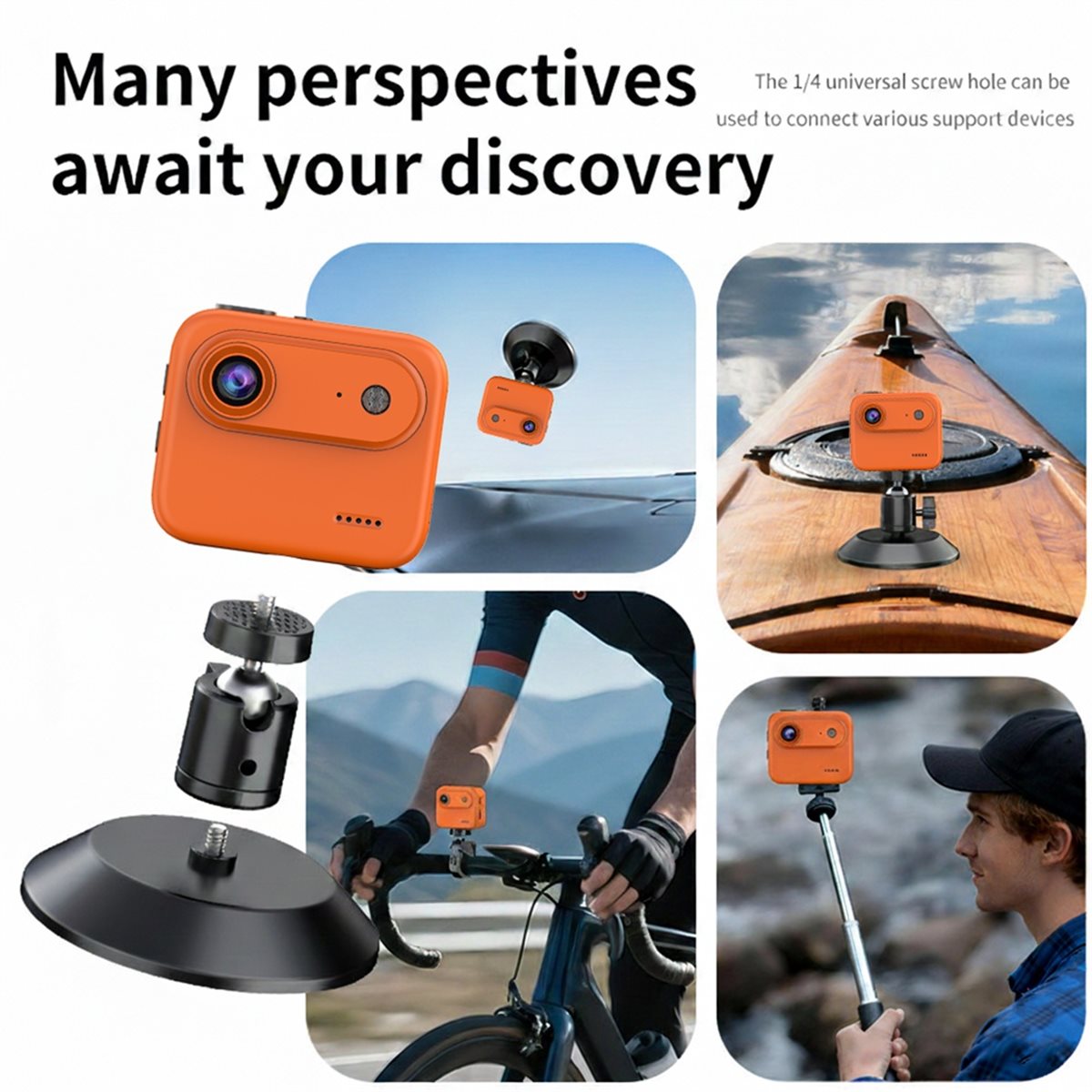 N05R 4K Action Camera 2.0inch  - مراجعة Action Camera 4K وسعره