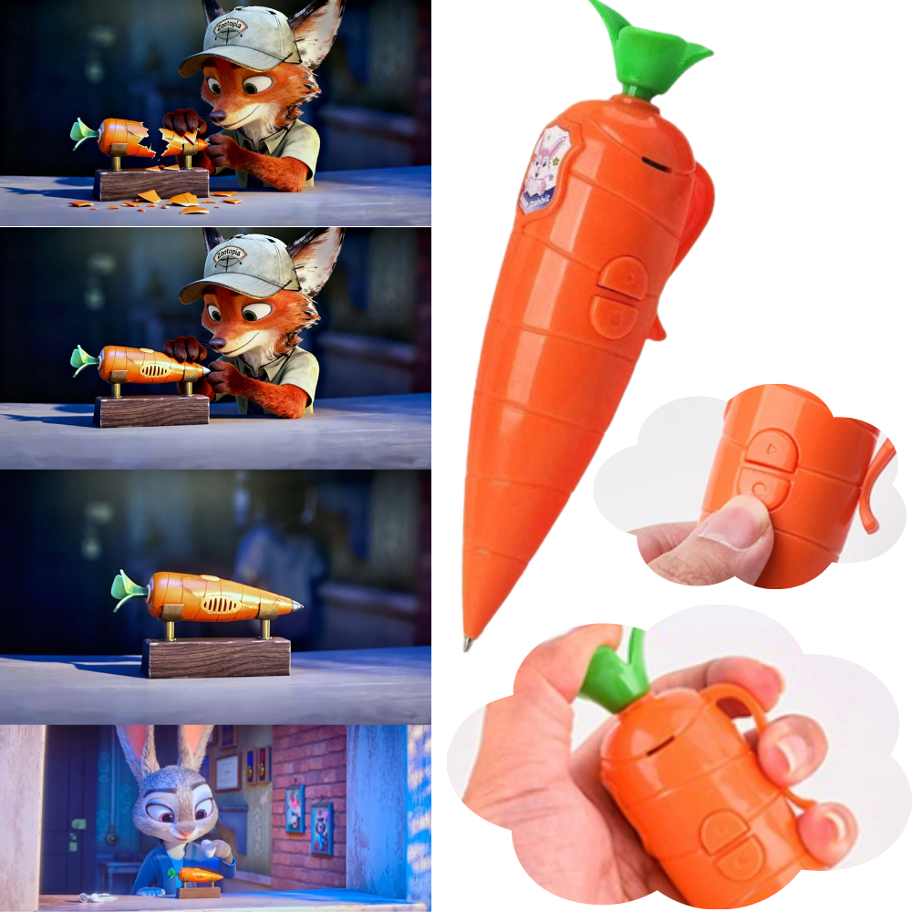Judy & Nick Carrot Voice Recor - مراجعة Voice Recorder Pen وسعره
