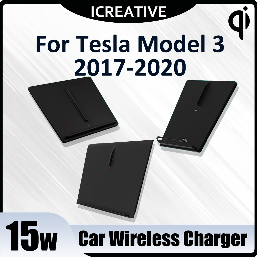 Wireless Car Charger for Tesla - مراجعة Wireless Phone Charger Pad وسعره