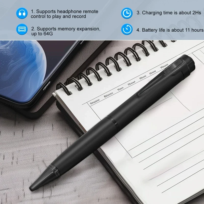 Digital Activated Pen Voice Re - مراجعة Voice Recorder Pen وسعره