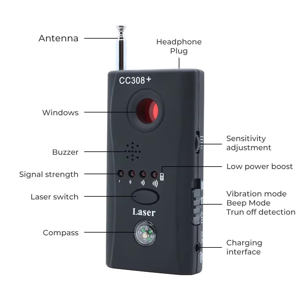 CC308 Portable Hidden Camera D - مراجعة Electronics Gadgets Sale وسعره
