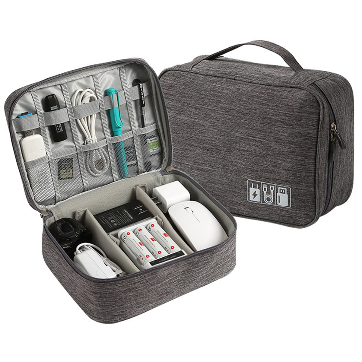 Multifunctional Portable Digit - مراجعة Electronics Gadgets Bag وسعره