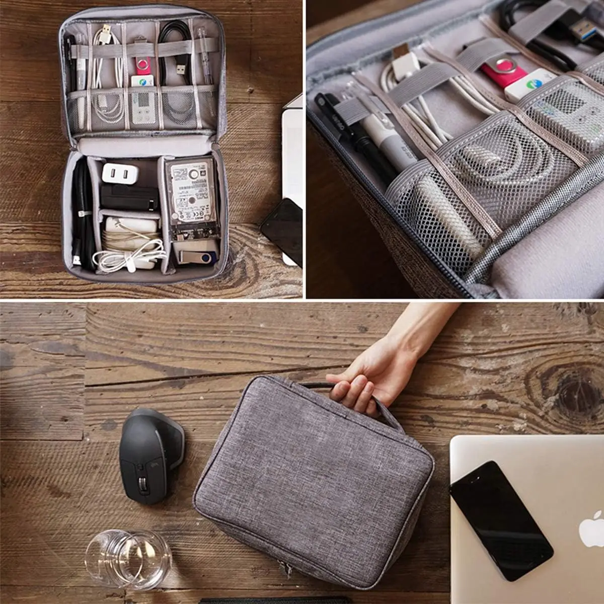 Multifunctional Portable Digit - مراجعة Electronics Gadgets Bag وسعره