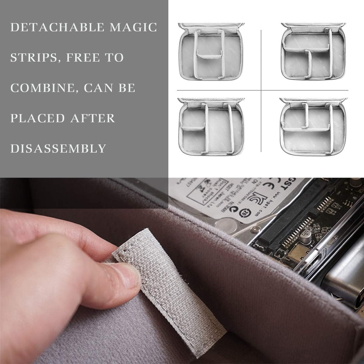 Multifunctional Portable Digit - مراجعة Electronics Gadgets Bag وسعره