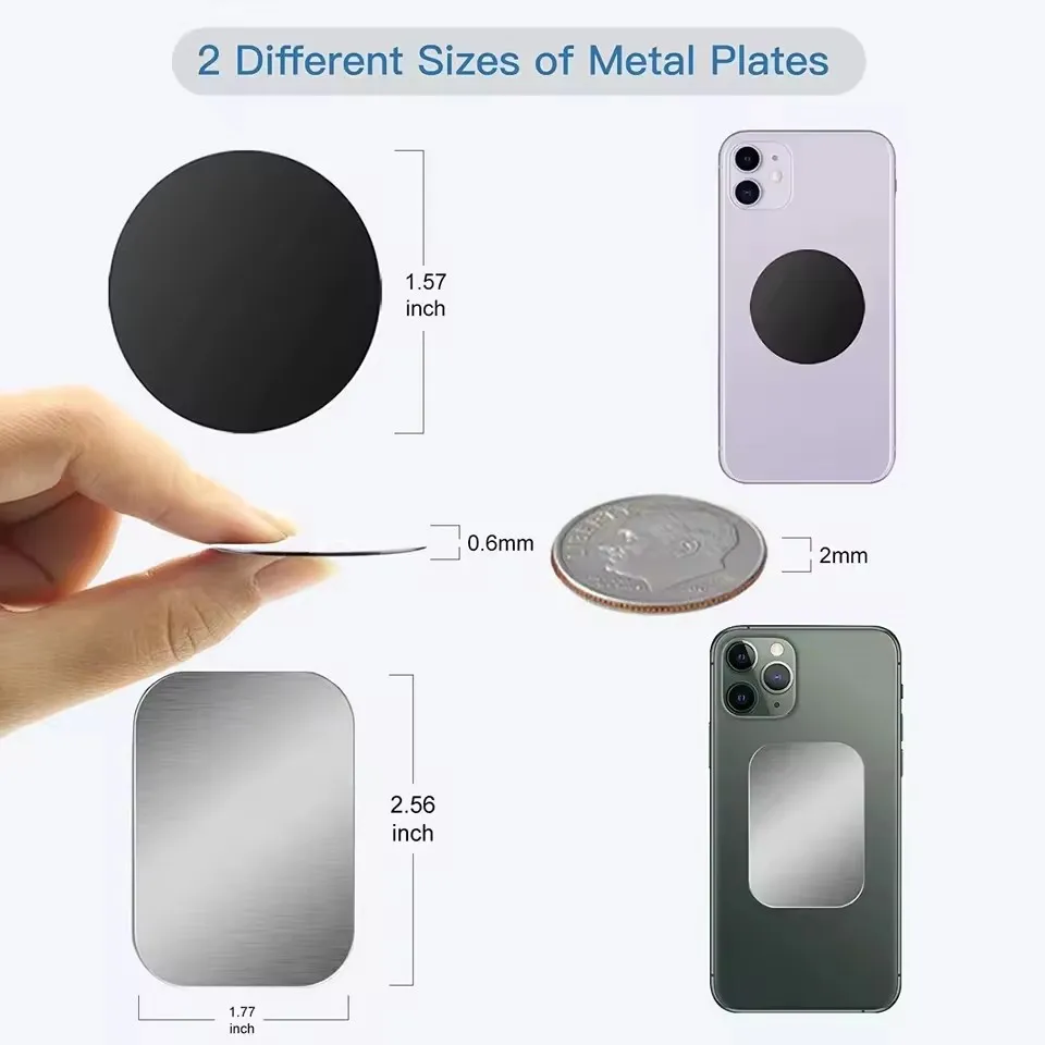 Metal Plate Disk For Magnetic  - مراجعة Useful Electronic Gadgets وسعره