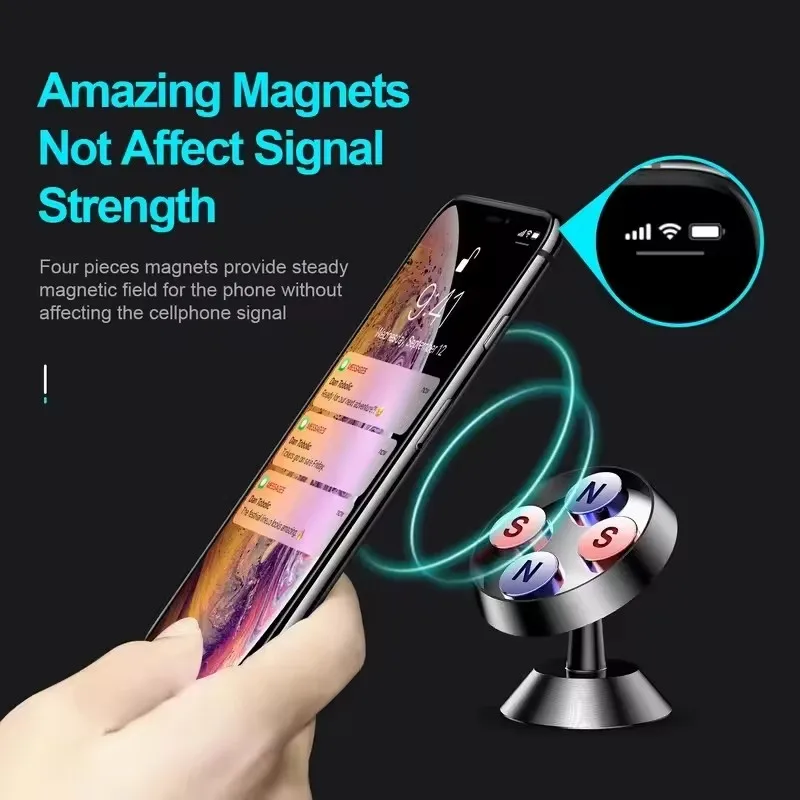 Magnetic Car Phone Holder Magn - مراجعة Useful Electronic Gadgets وسعره