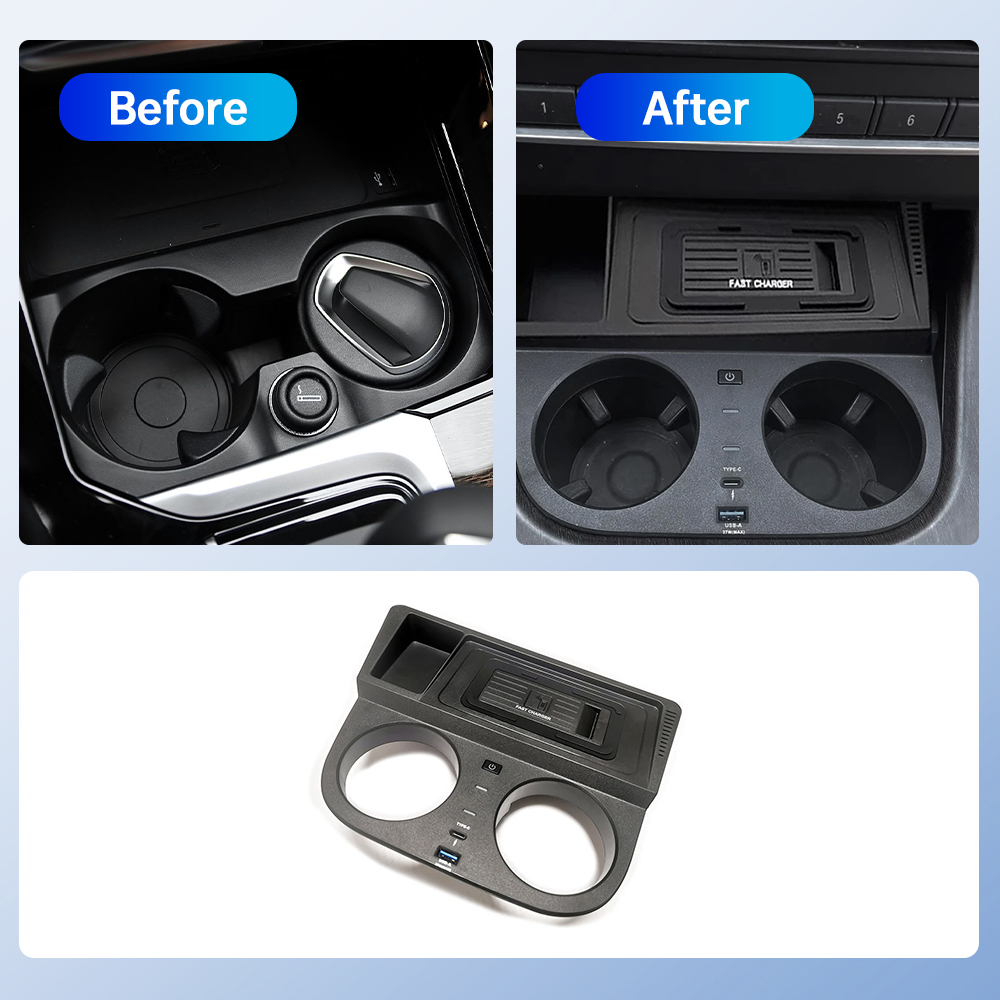 For BMW X3 F25 X4 F26 2014-201 - مراجعة Wireless Phone Charger Pad وسعره