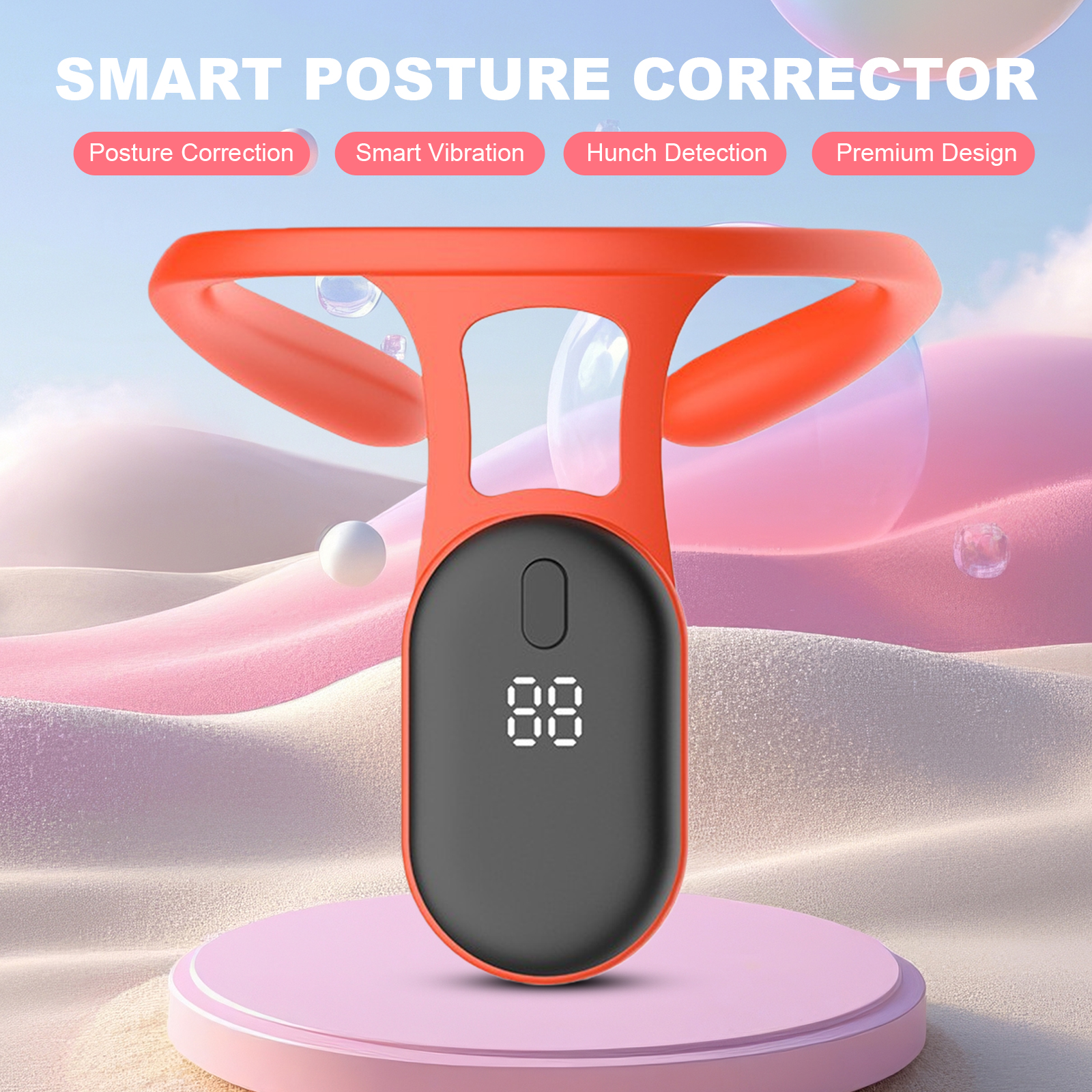 Posture Brace Trainer with Sma - مراجعة Smart Posture Sensor وسعره