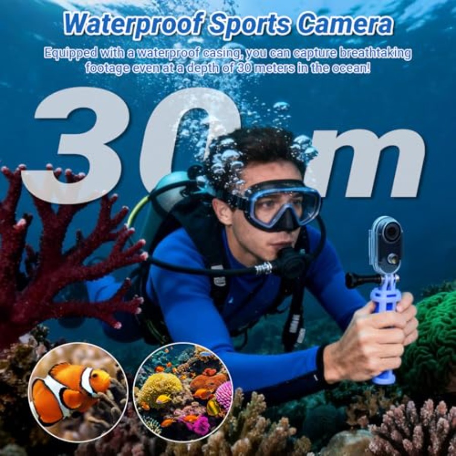 4K Action Camera for Cycling H - مراجعة Action Camera 4K وسعره
