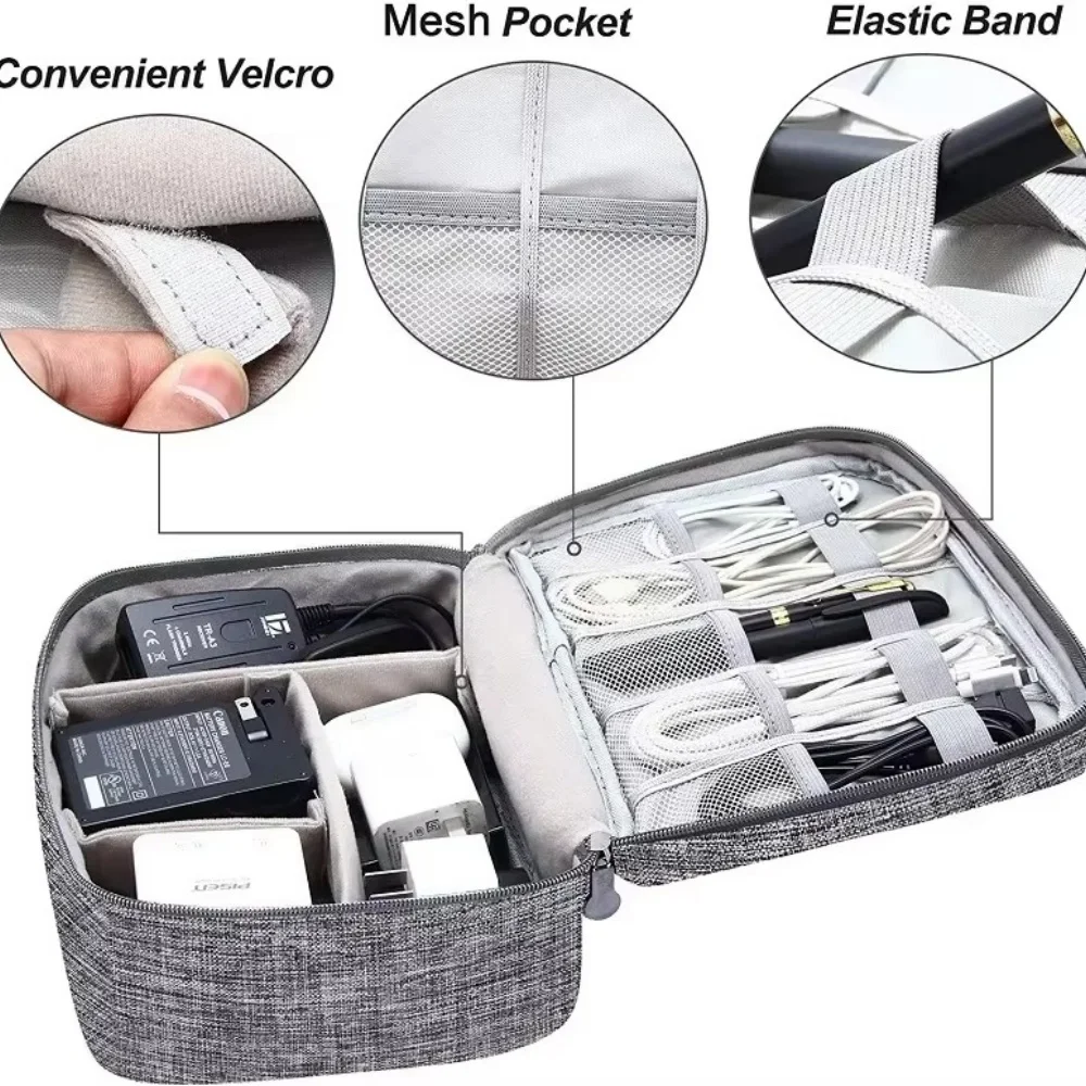 Travel Portable Digital Storag - مراجعة Electronics Gadgets Bag وسعره