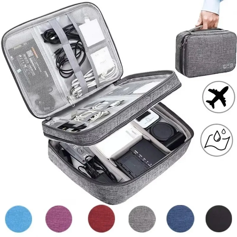 Travel Portable Digital Storag - مراجعة Electronics Gadgets Bag وسعره