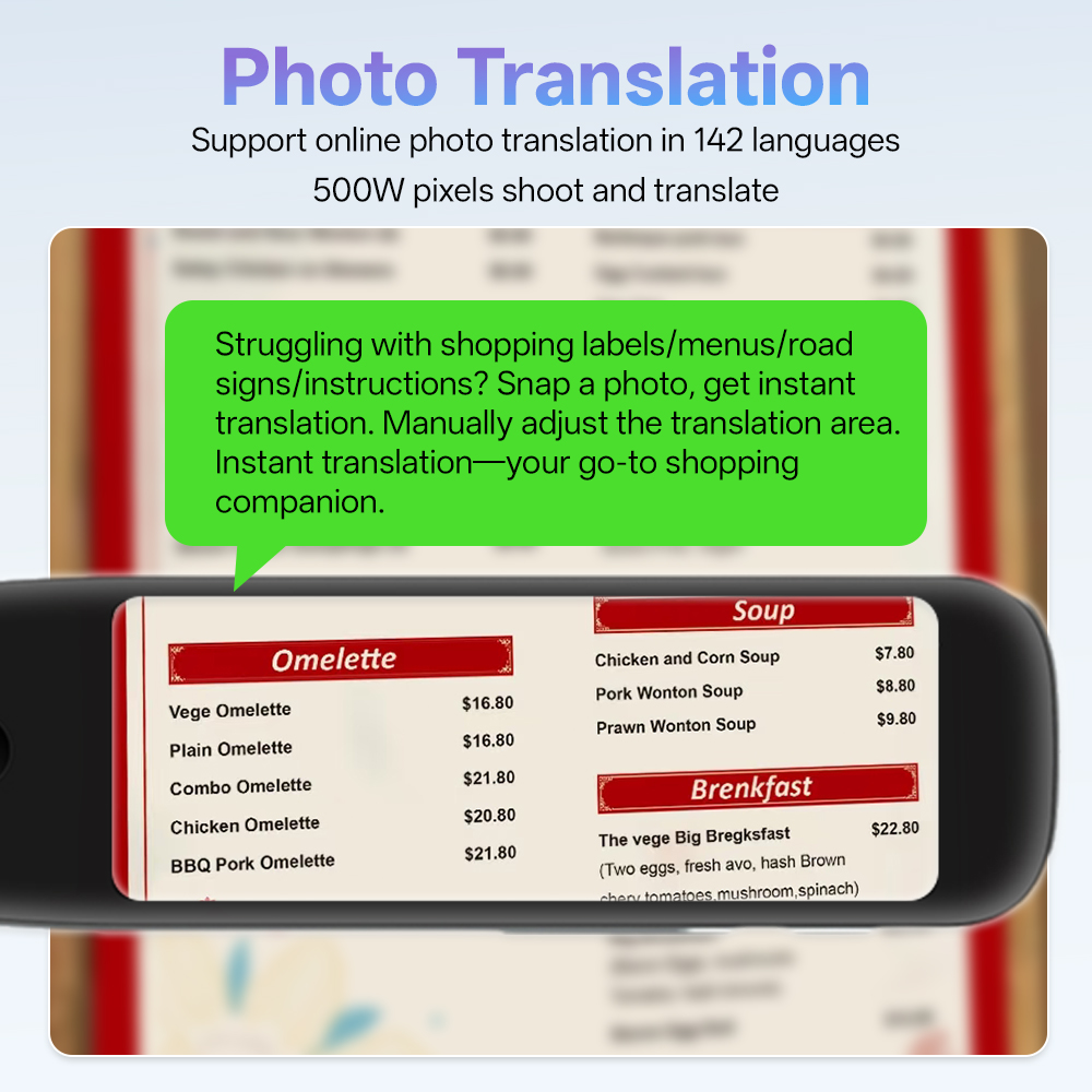 MSAI S10 Smart Scan Translator - مراجعة Voice Recorder Pen وسعره