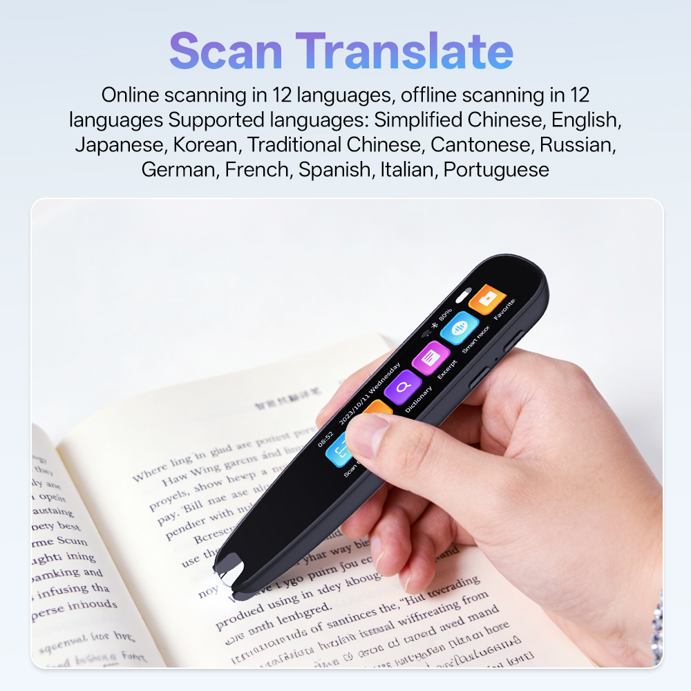 MSAI S10 Smart Scan Translator - مراجعة Voice Recorder Pen وسعره