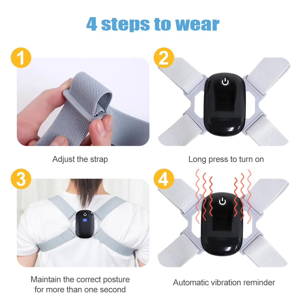 Smart Correction Belt Sensor O - مراجعة Smart Posture Sensor وسعره