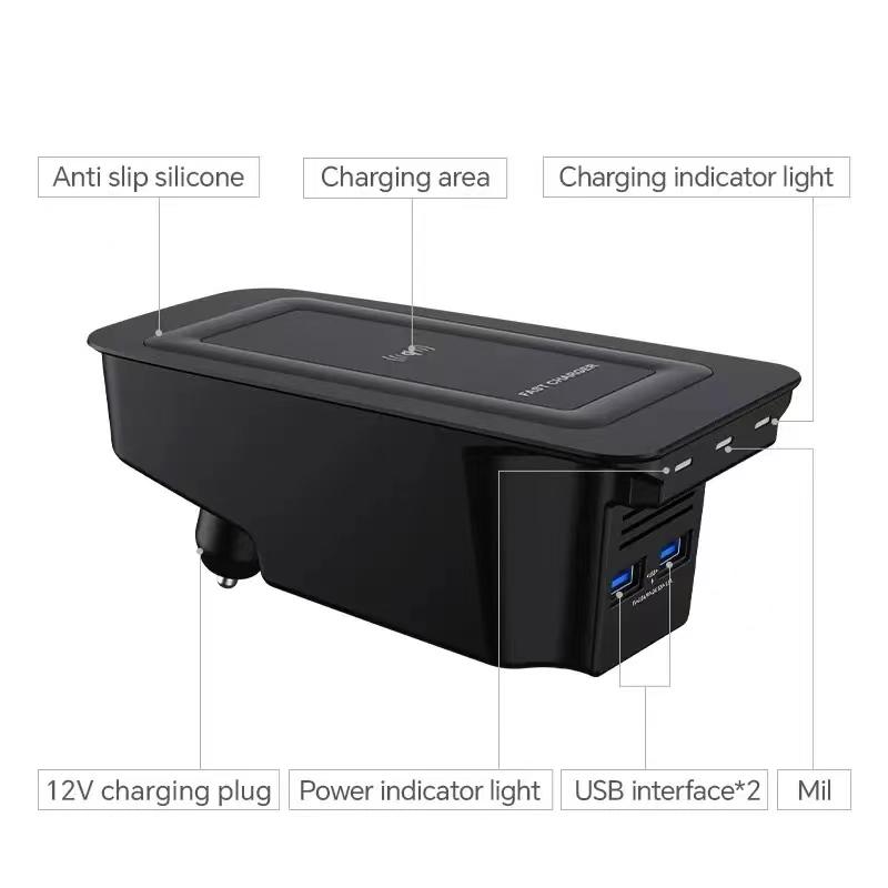 15w Wireless Charger for Volvo - مراجعة Wireless Phone Charger Pad وسعره