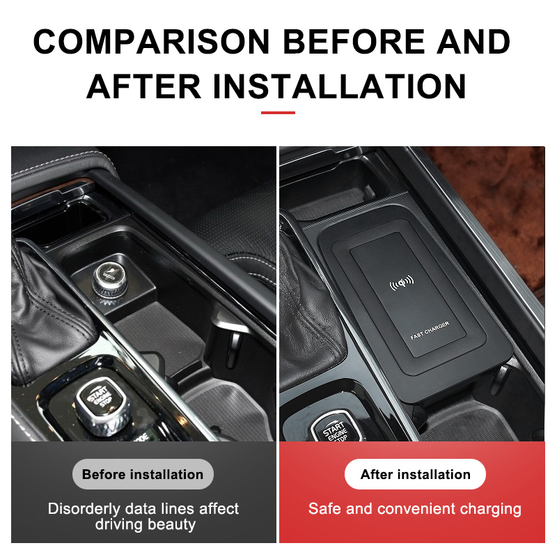 15w Wireless Charger for Volvo - مراجعة Wireless Phone Charger Pad وسعره