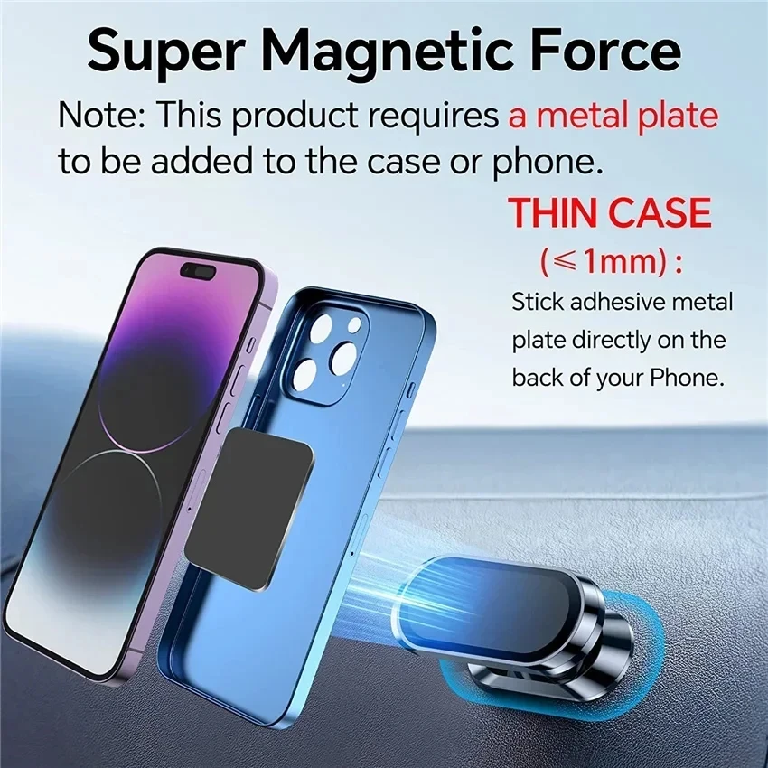 360° Magnetic Car Phone Holder - مراجعة Useful Electronic Gadgets وسعره