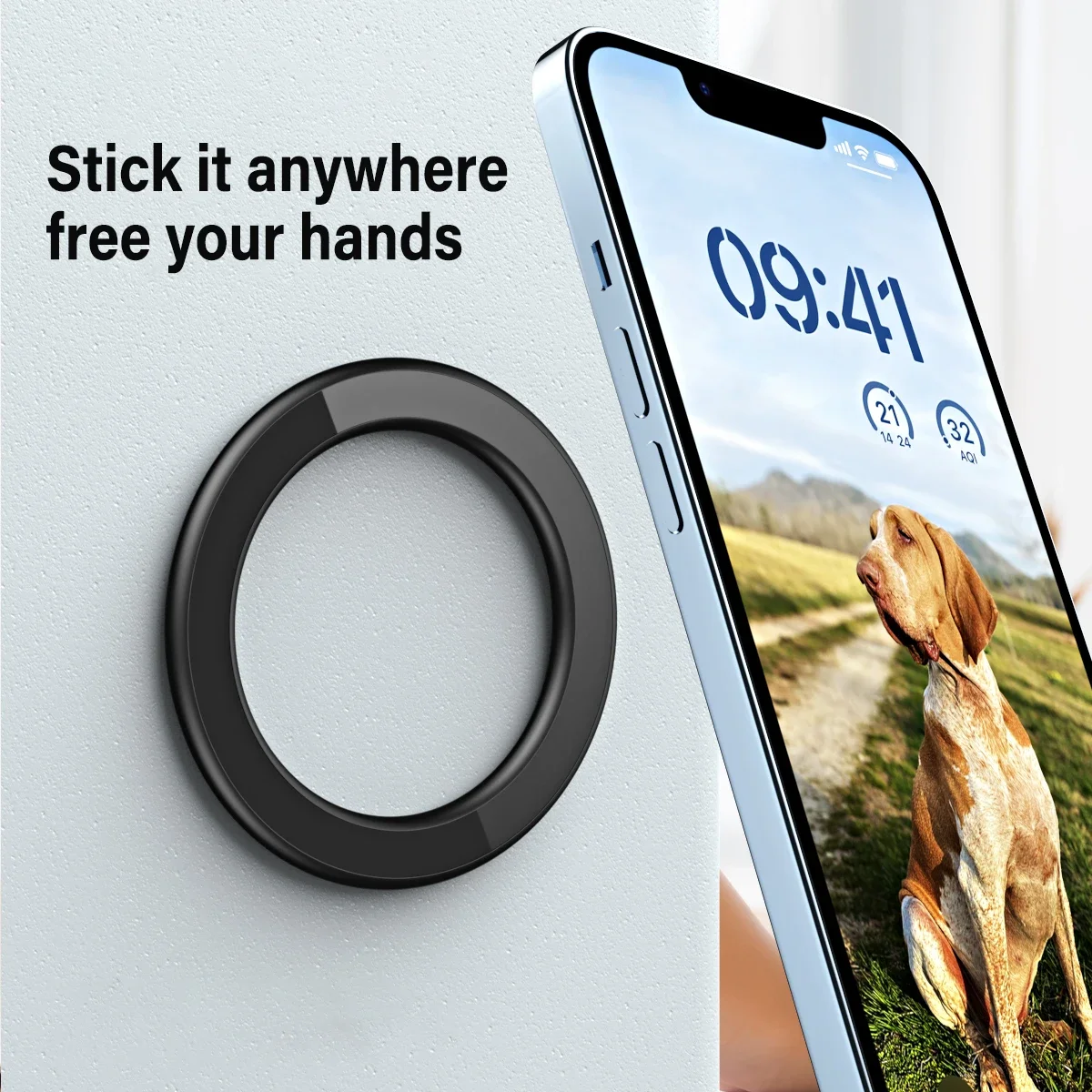 For MagSafe Magnetic Ring Hold - مراجعة Useful Electronic Gadgets وسعره