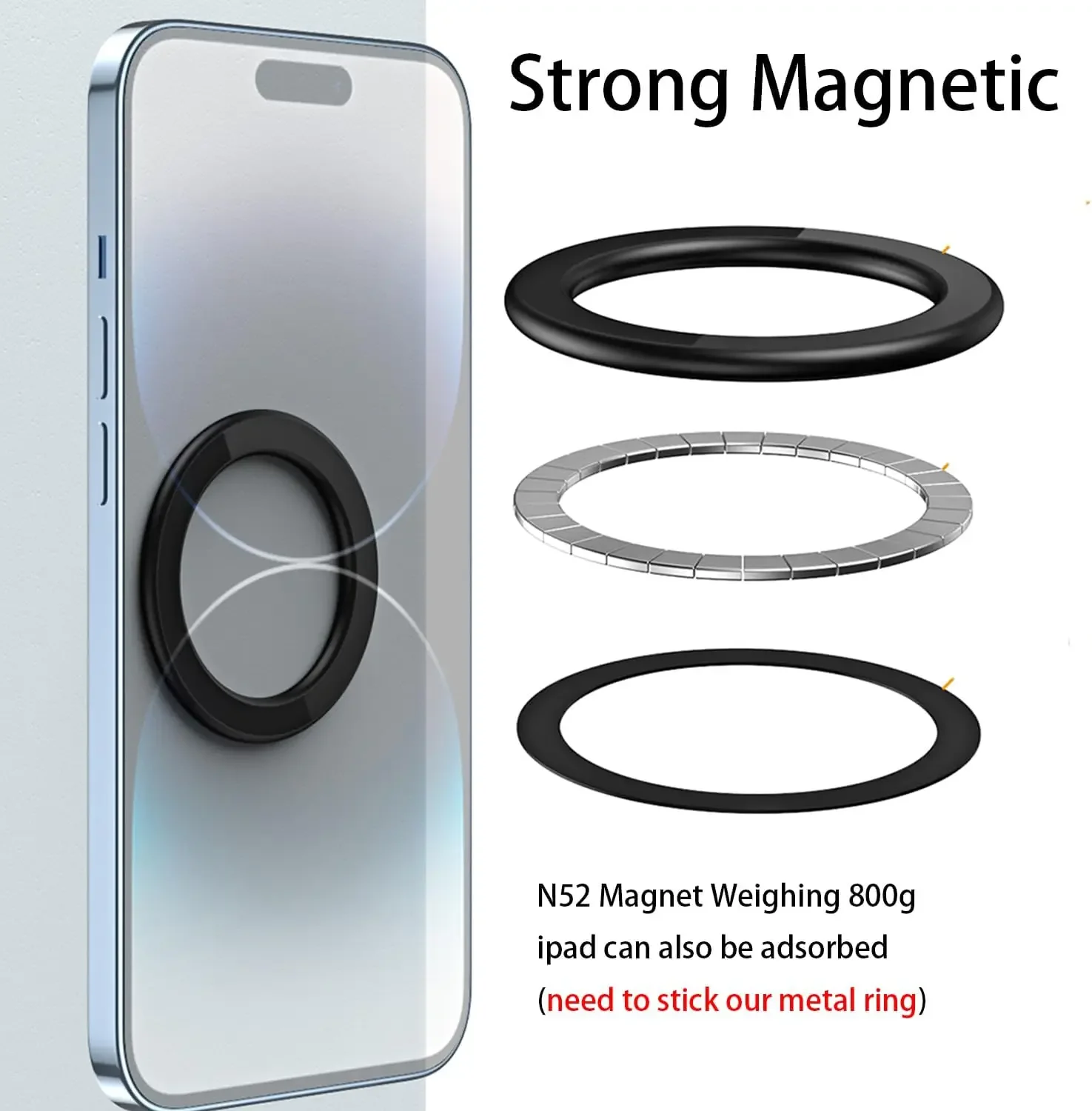 For MagSafe Magnetic Ring Hold - مراجعة Useful Electronic Gadgets وسعره