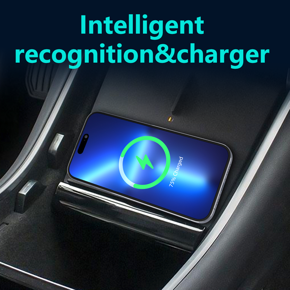 15W Wireless Charger For Tesla - مراجعة Wireless Phone Charger Pad وسعره
