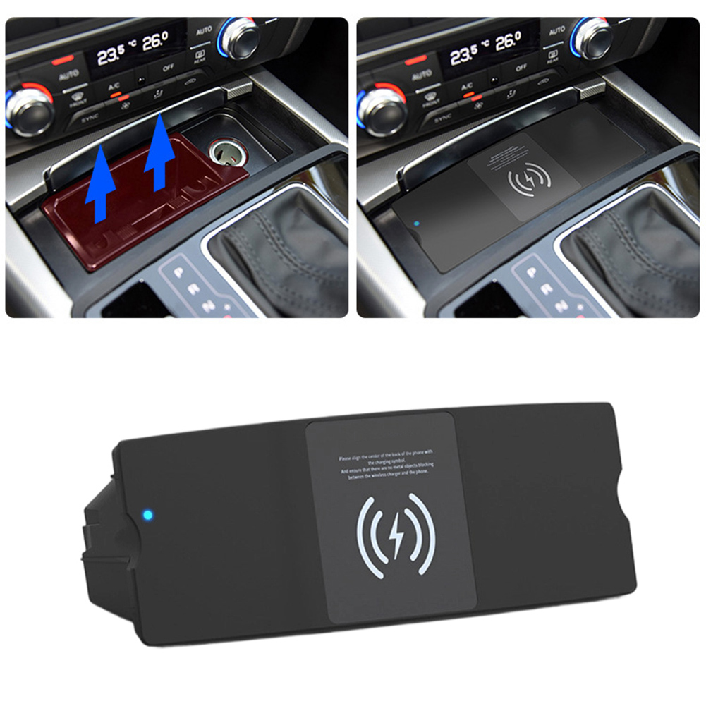 For A6 A7 S6 RS7 Car Wireless  - مراجعة Wireless Phone Charger Pad وسعره