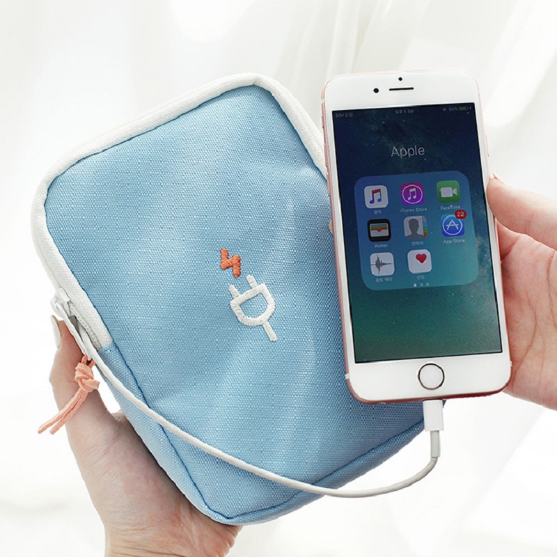 Travel Charger Organizer, Port - مراجعة Electronics Gadgets Bag وسعره