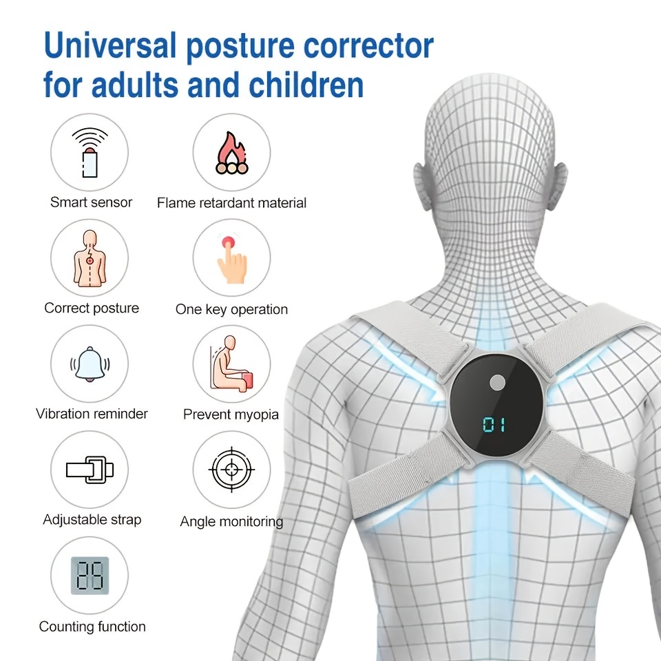 Smart Electric Posture Correct - مراجعة Smart Posture Sensor وسعره