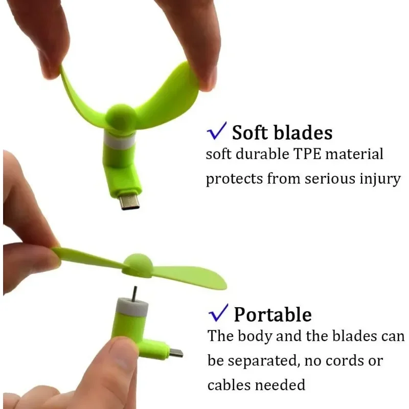 Type-C Mini Portable Micro Fan - مراجعة Electronics Gadgets Sale وسعره