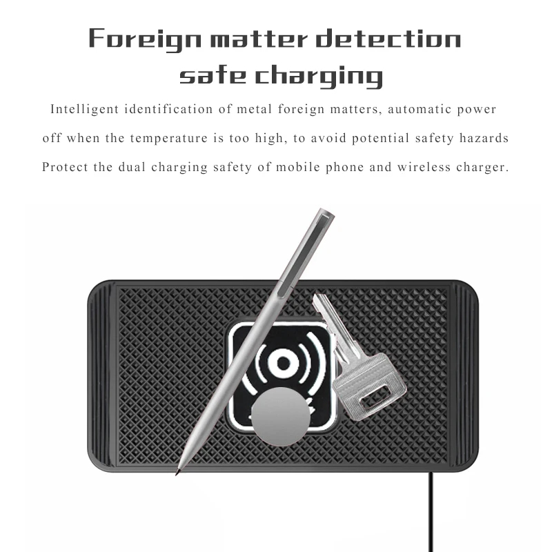 15W Wireless Car Charger Pad N - مراجعة Wireless Phone Charger Pad وسعره