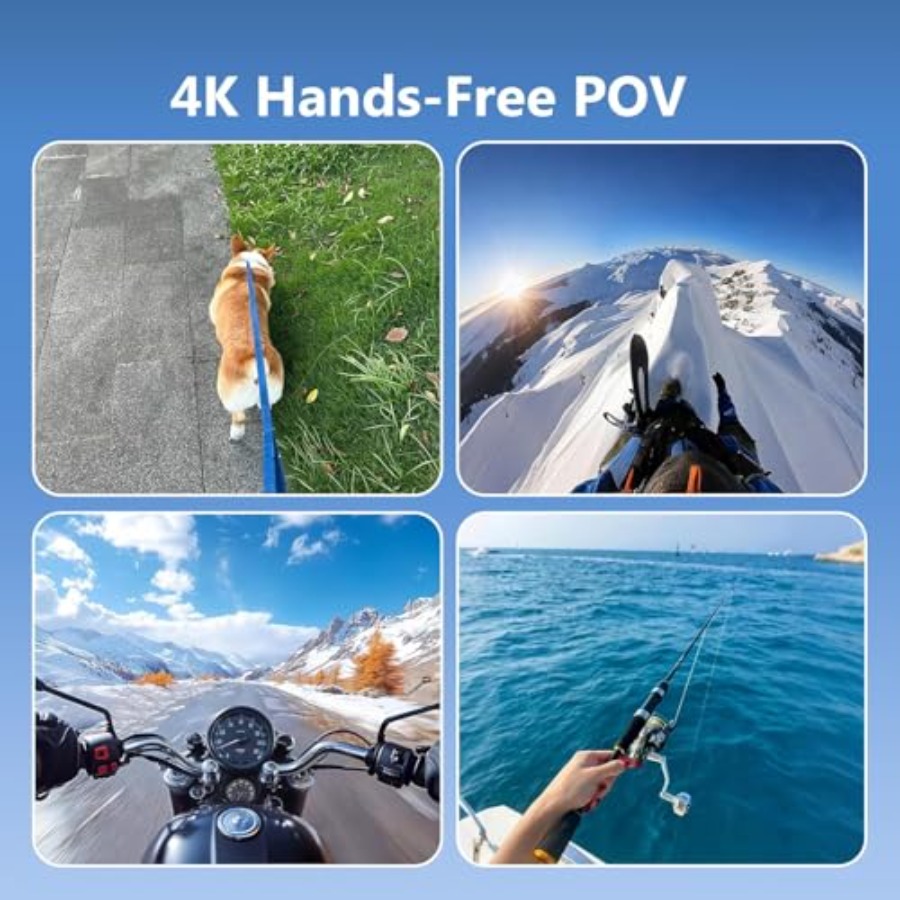 4K Action Camera for Travel Sp - مراجعة Action Camera 4K وسعره