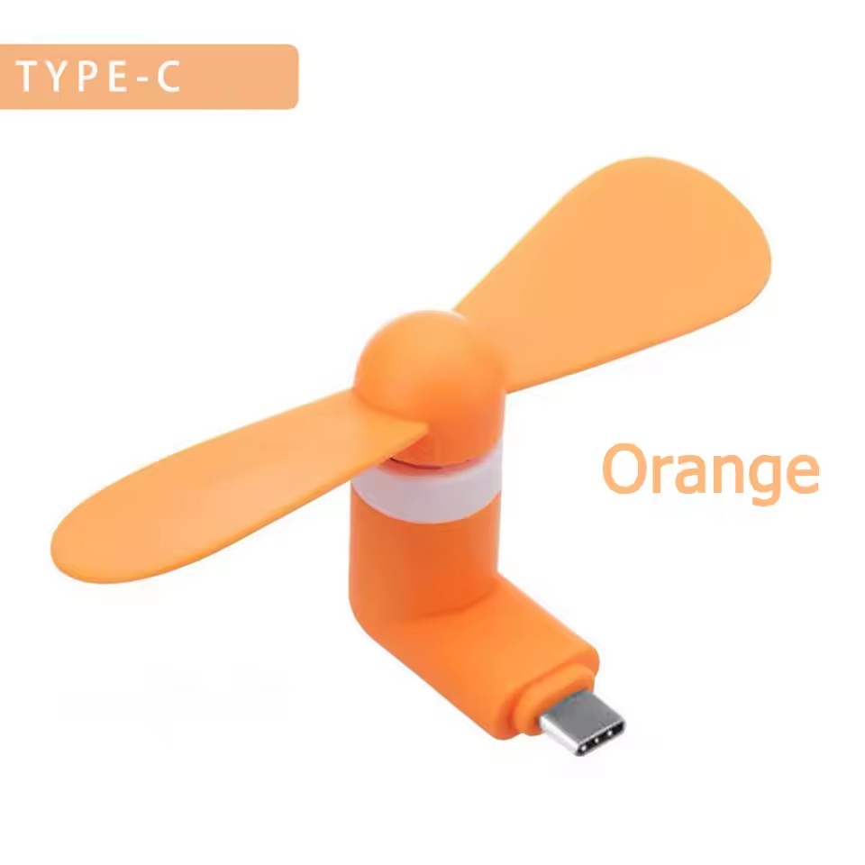 1 PCS Type C Mini Phone Fan Po - مراجعة Electronics Gadgets Sale وسعره