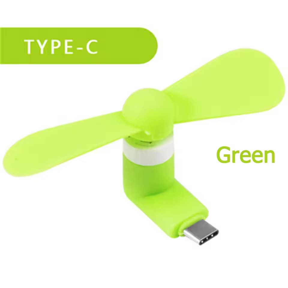 1 PCS Type C Mini Phone Fan Po - مراجعة Electronics Gadgets Sale وسعره