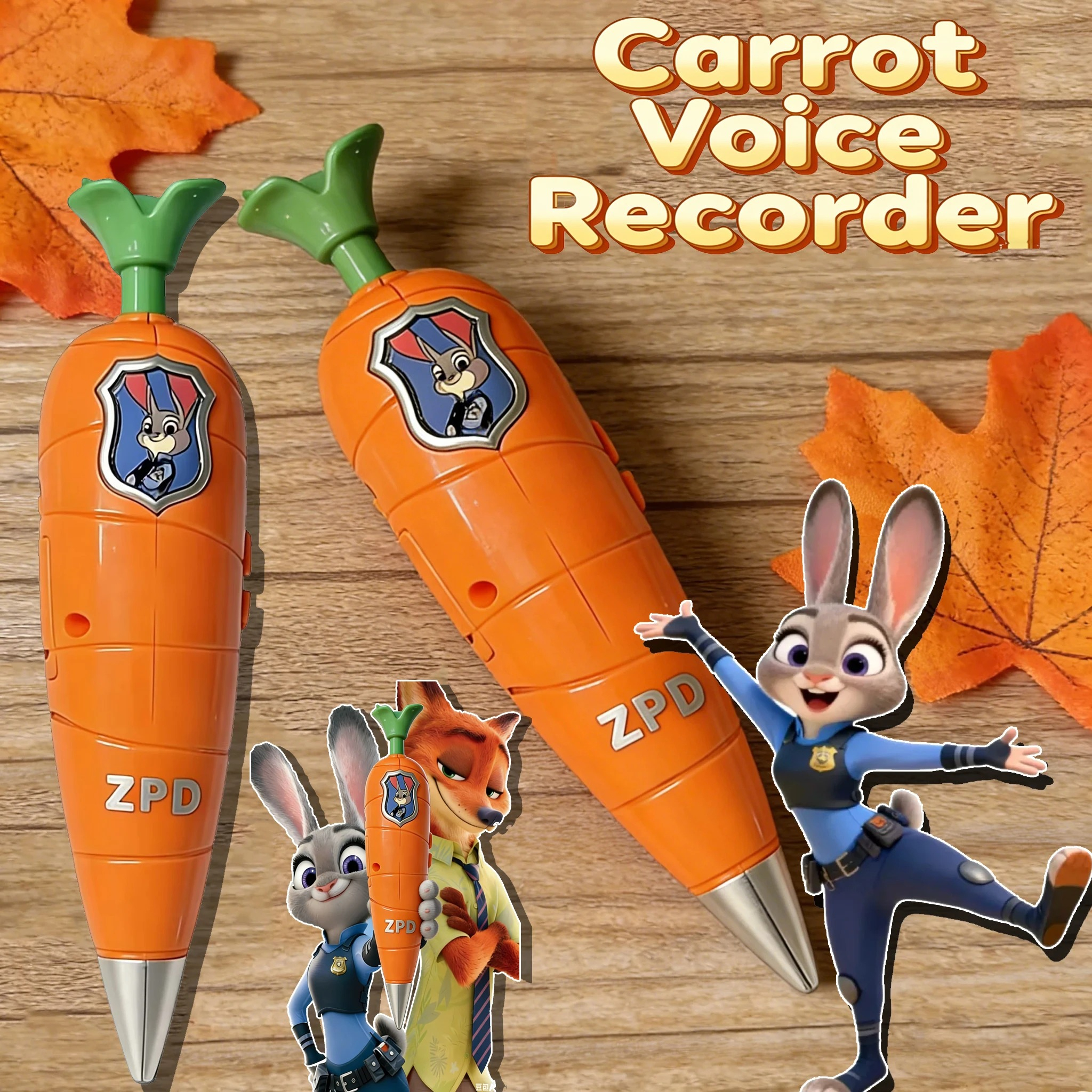 Hot Sale Disney Zootopia 2 Jud - مراجعة Voice Recorder Pen وسعره