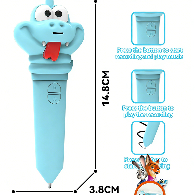 Hot Sale Disney Zootopia 2 Jud - مراجعة Voice Recorder Pen وسعره