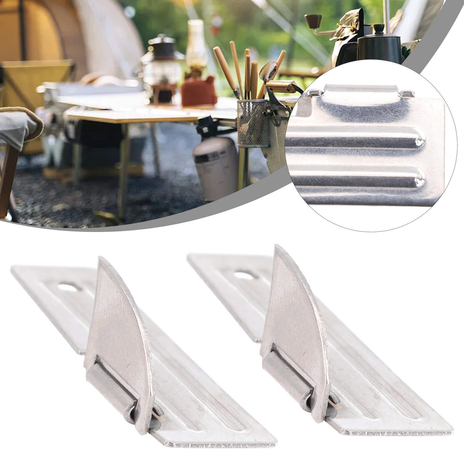 2pcs Stainless Steel Mini Fold - مراجعة Electronics Gadgets Sale وسعره