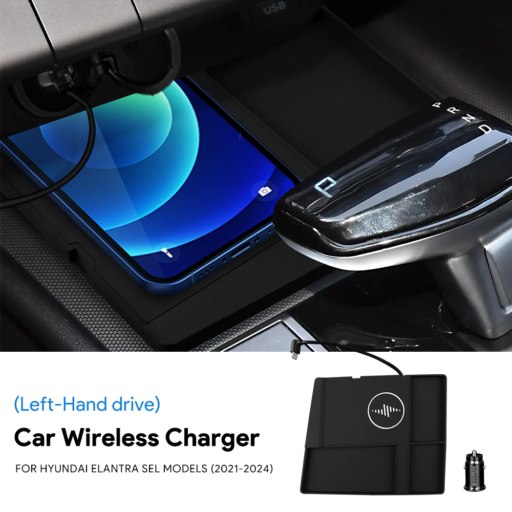 For Hyundai Elantra SEL Avante - مراجعة Wireless Phone Charger Pad وسعره
