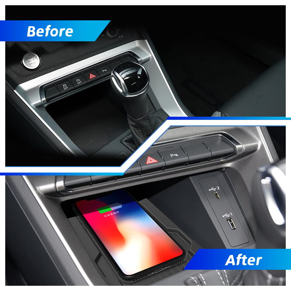Wireless Car Charger 15W Fast  - مراجعة Wireless Phone Charger Pad وسعره
