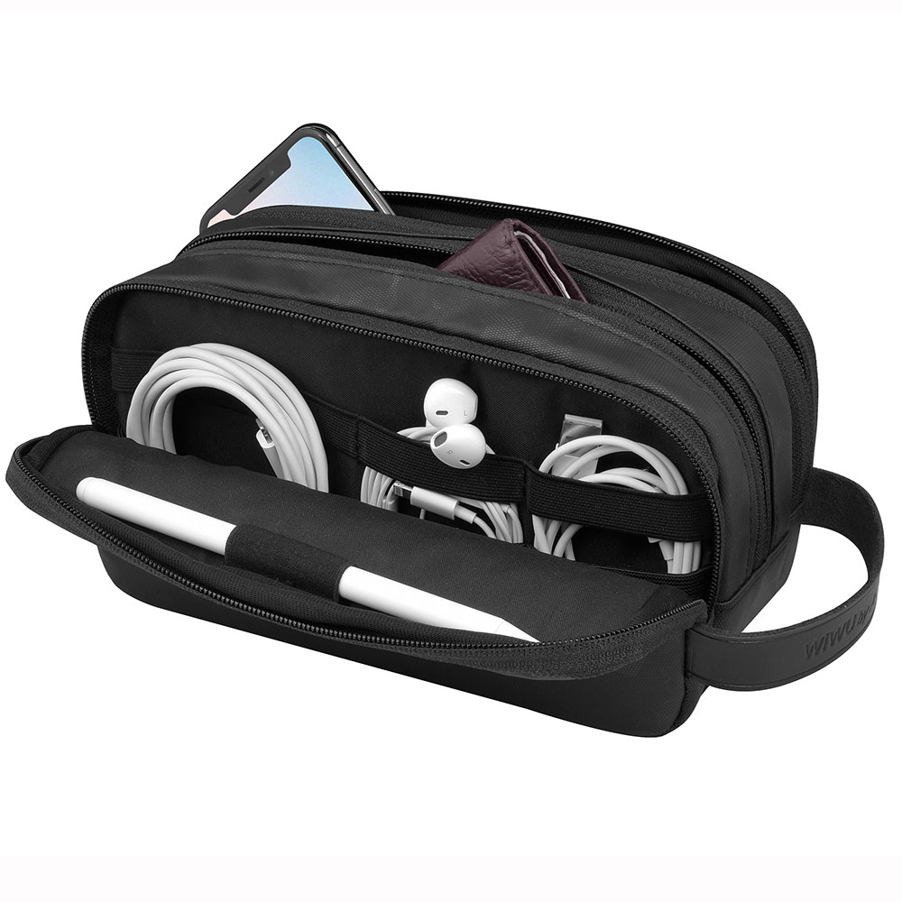 WIWU Electronic Storage Bag Po - مراجعة Electronics Gadgets Bag وسعره
