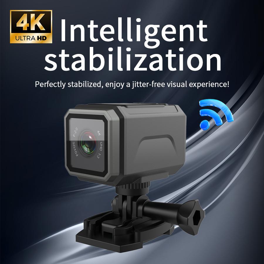 4K EIS Action Camera 125° Wide - مراجعة Action Camera 4K وسعره