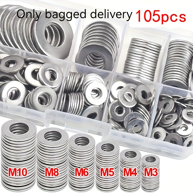 105Pcs 304 Stainless Steel Was - مراجعة Electronics Gadgets Bag وسعره