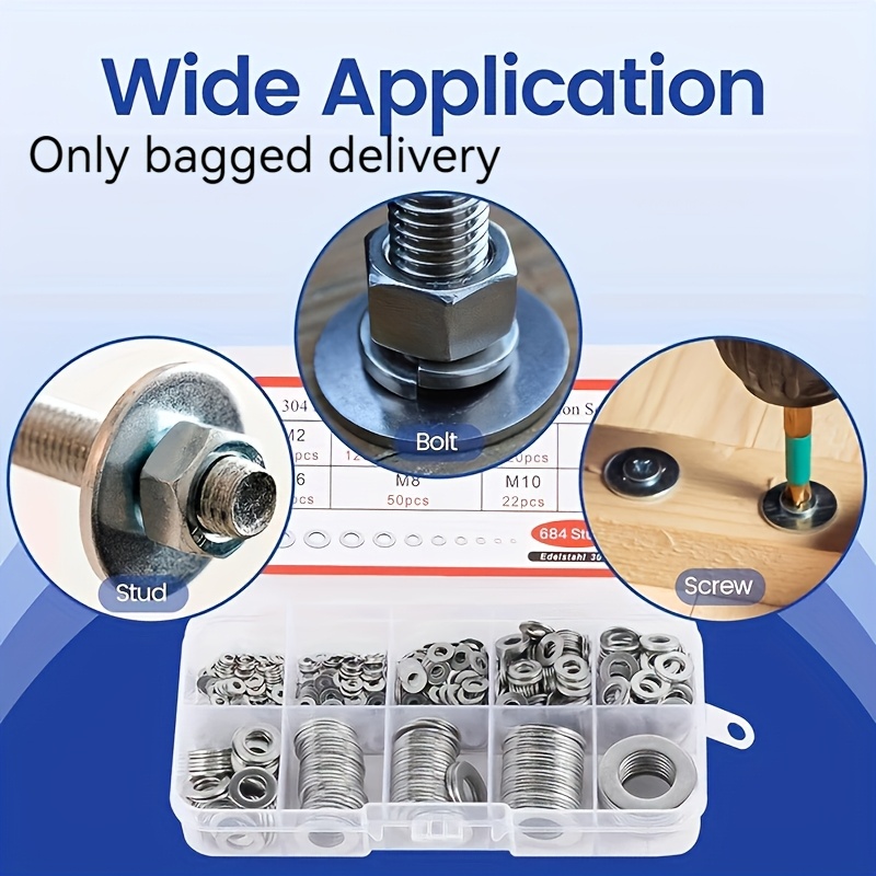 105Pcs 304 Stainless Steel Was - مراجعة Electronics Gadgets Bag وسعره