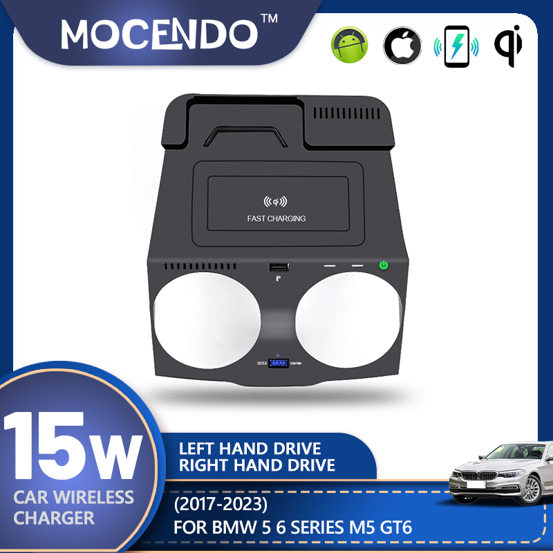 For BMW 5 6 Series G30 G38 G32 - مراجعة Wireless Phone Charger Pad وسعره