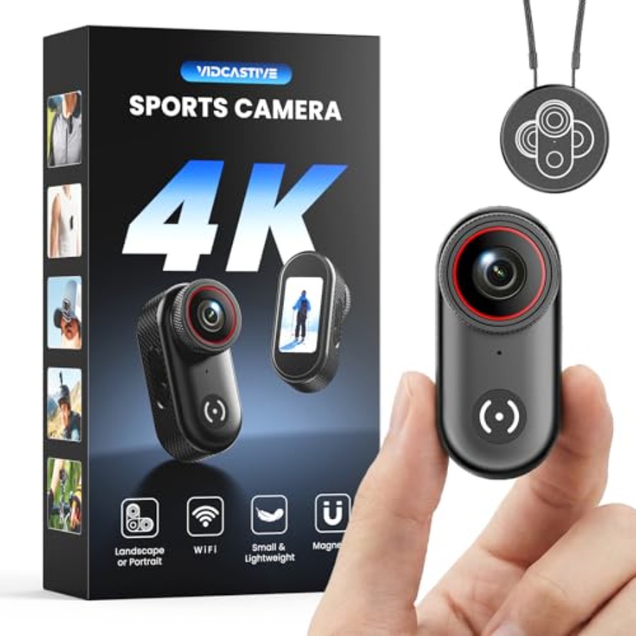 4K Mini Body Camera for work,  - مراجعة Action Camera 4K وسعره