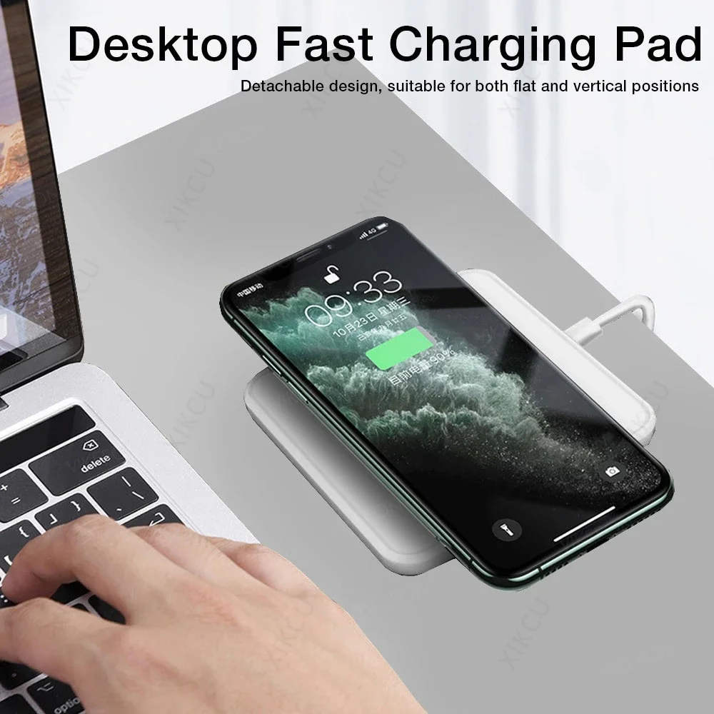 Desktop Removable Phone Holder - مراجعة Wireless Phone Charger Pad وسعره