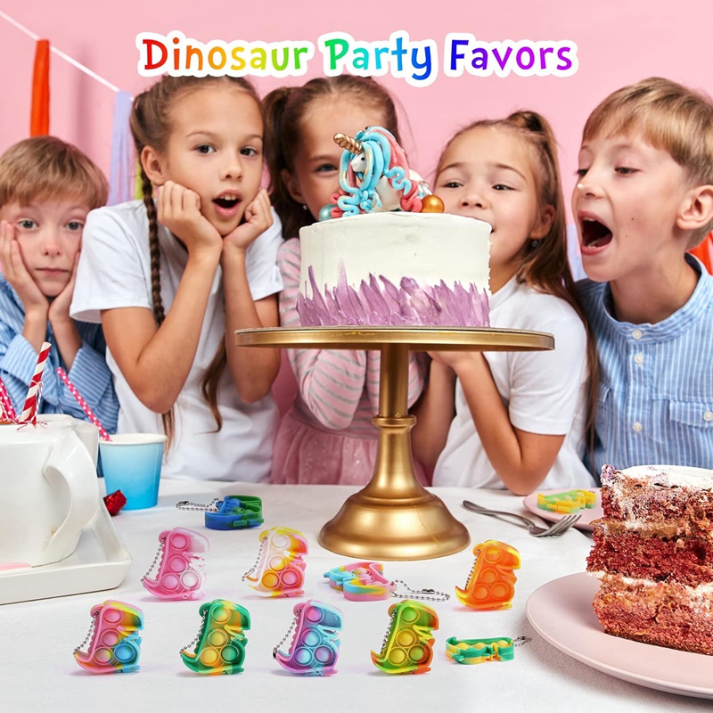 10/20pcs Mini Dinosaur Pop Key - مراجعة Electronics Gadgets Bag وسعره