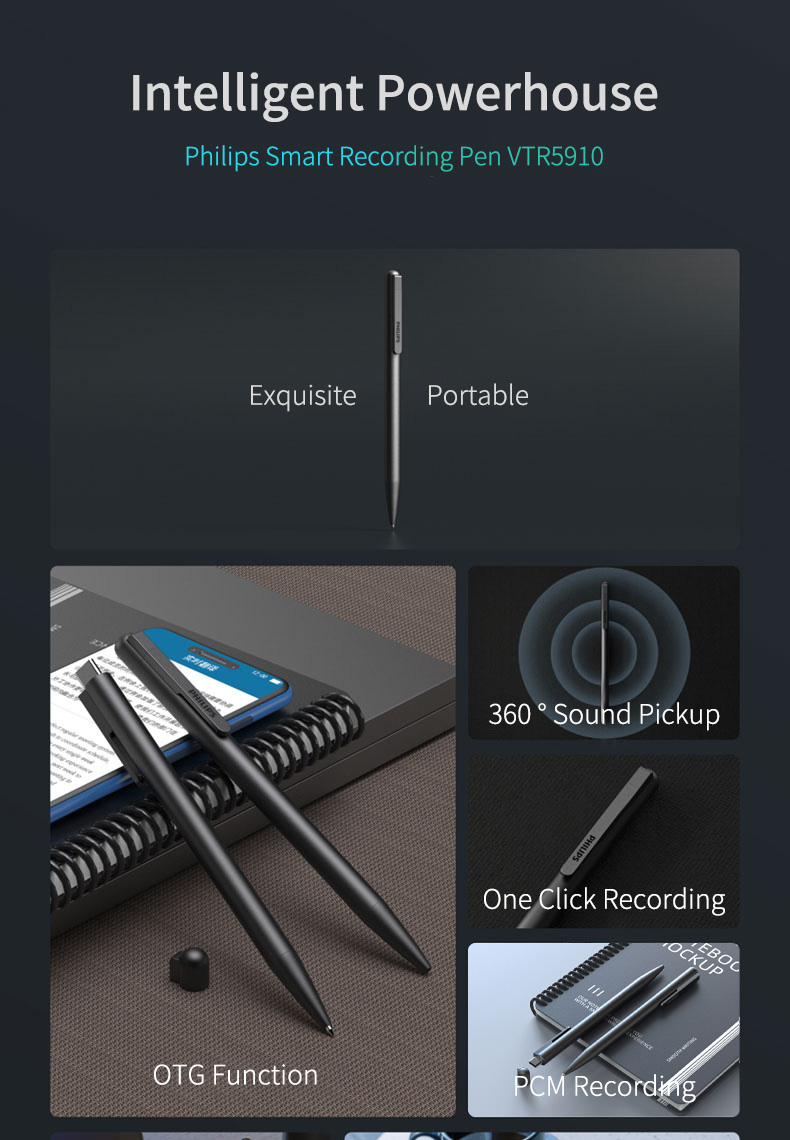Philips Voice Recorder Pen AI  - مراجعة Voice Recorder Pen وسعره
